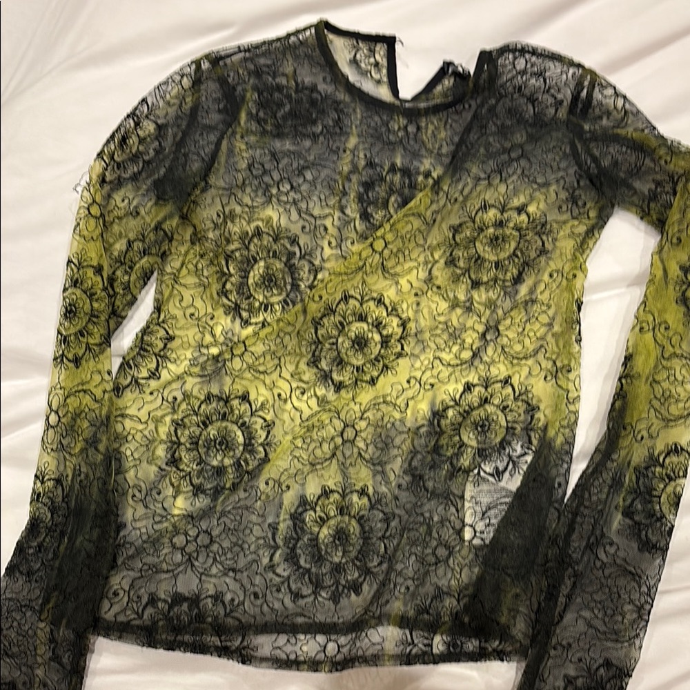 Versus Versace sheer top